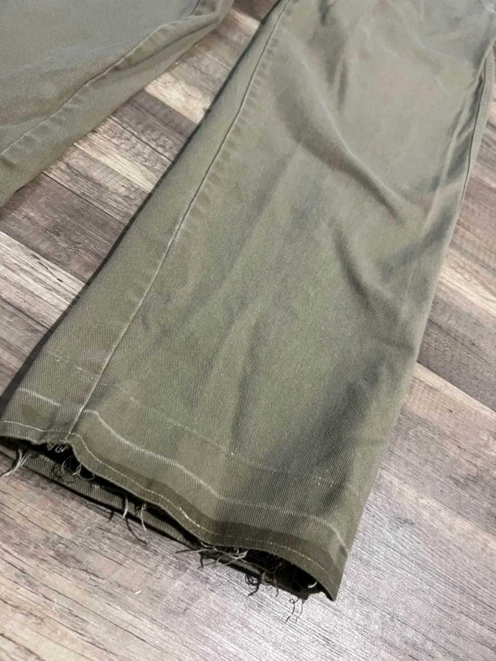Orvis Men’s 100% Cotton Beige Khaki Outdoor Work Pants Size 34